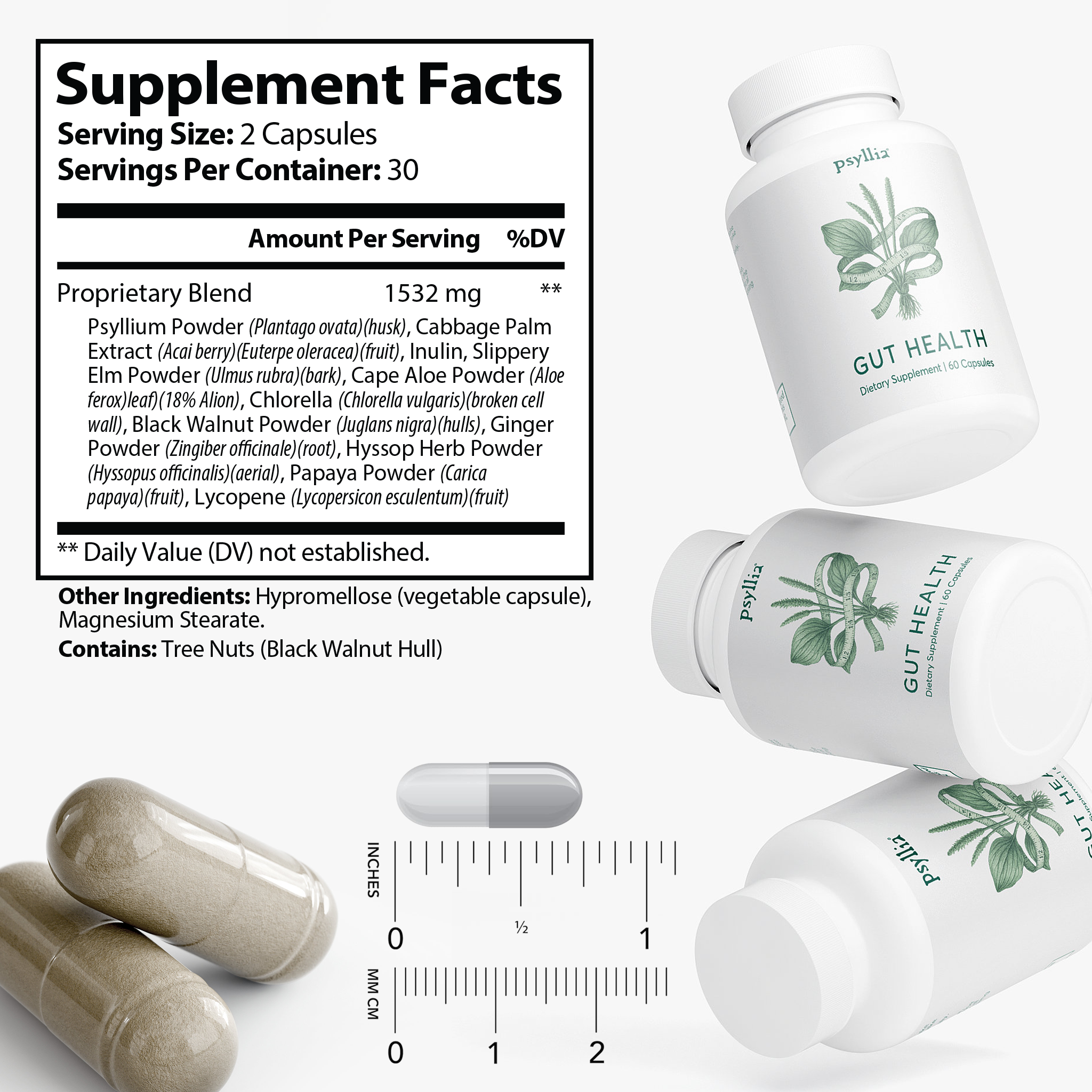 Psyllia® Gut Health™ | For Bloating, Digestion and Cravings